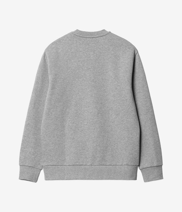 Carhartt WIP Basic Sweatshirt (grey heather chervil)