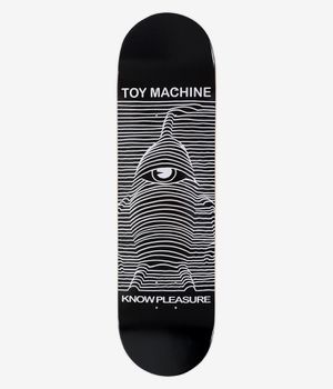 Toy Machine Toy Division 8.5" Skateboard Deck (black)