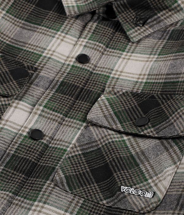Volcom Kenson Ins Flannel Chaqueta (black green)