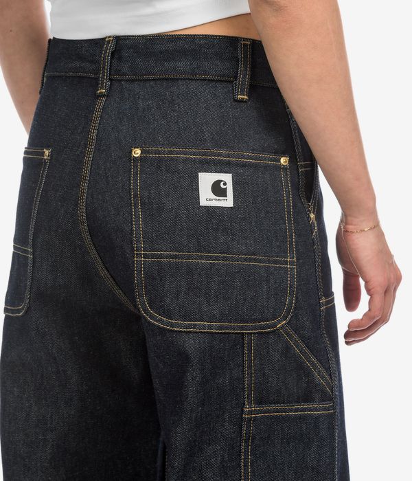 Carhartt WIP W' Brandon Double Knee Pant Smith Jeans women (blue rigid)