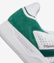 adidas Skateboarding Tyshawn Low Shoes (collegiate green white)