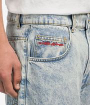 skatedeluxe Script Jeans (light stone washed)