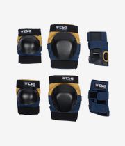 TSG Basic Set de protección (night blue dusk yellow)