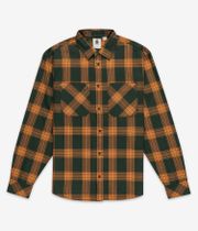 Element Compass Shirt (forest cheddar plaid)