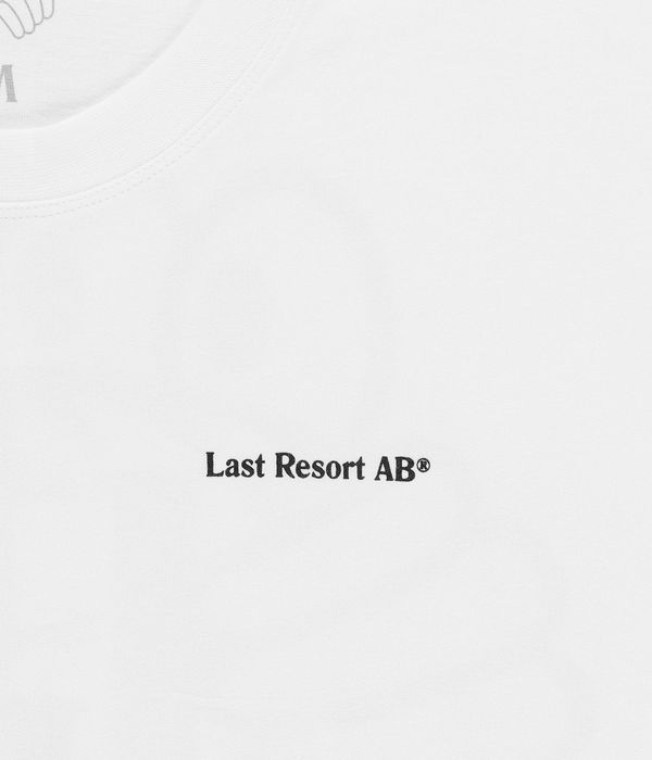 Last Resort AB Atlas Monogram Camiseta (white black)