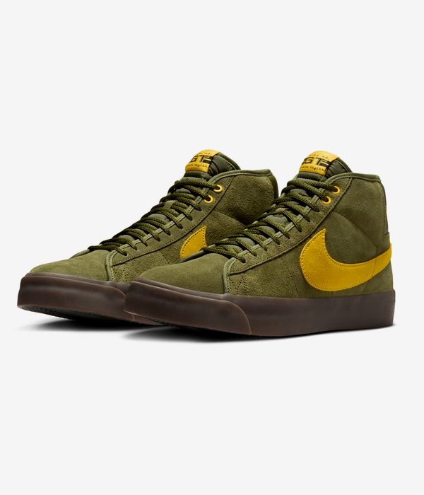 Nike SB x Anti Hero Zoom Blazer Mid Schuh (rough green amarillo)