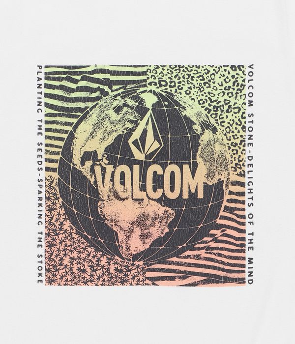 Volcom Earthtrippin T-Shirty (off white)
