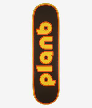 Plan B x SD Padres Retro 8.75" Tabla de skate (brown)