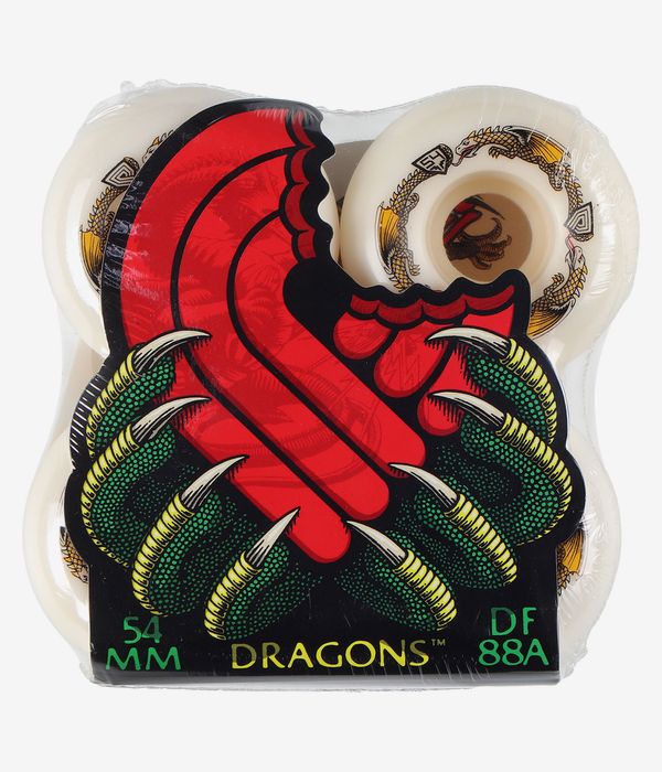 Powell-Peralta Dragons Symmetrical A2 Wheels (off white) 54 mm 88A 4 Pack