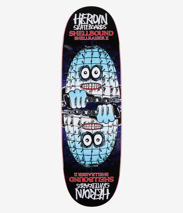 Heroin Skateboards Shellbound 9.5" Deska do deskorolki (multi)