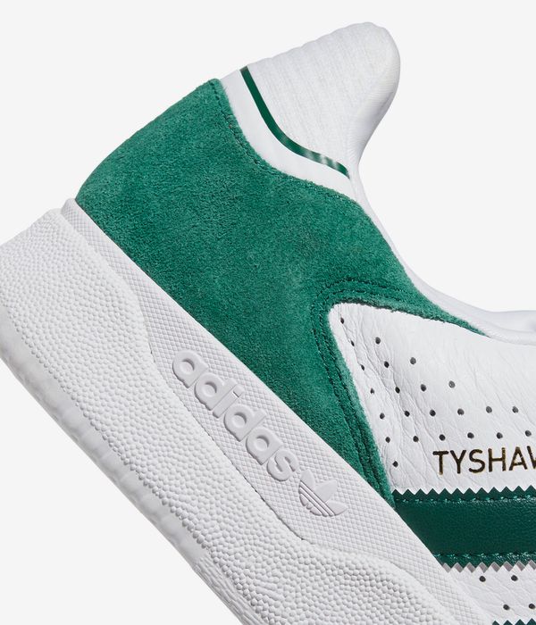 adidas Skateboarding Tyshawn Low Shoes (collegiate green white)