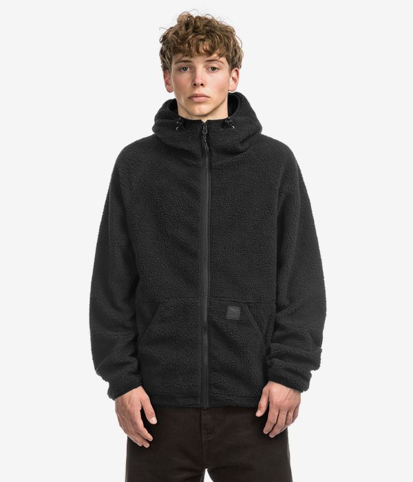 Iriedaily Quentin Fleece Kurtka (uni black)