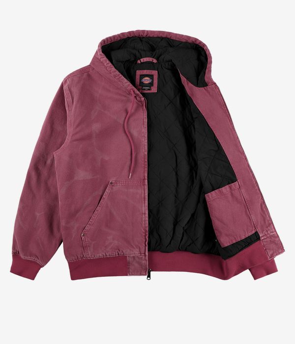 Dickies Lined Denim Jacket (garnet)