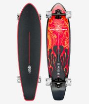 Globe The All Time 35.875" (91,1cm) Complete-Longboard (red flames)