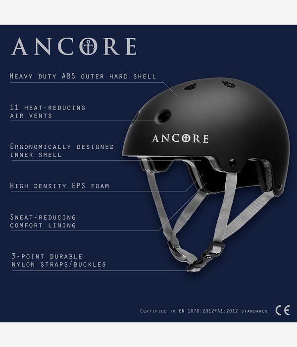 Ancore Prolight Helm (matte black)