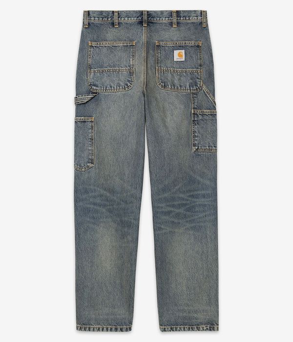 Carhartt WIP Single Knee Pant Smith Jeans (blue worn used wash)