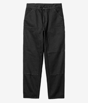 Carhartt WIP Double Knee Pants (black stone washed)