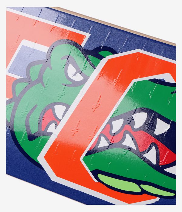 Deathwish Foy Gator Twin Tail 8.5" Skateboard Deck (blue)