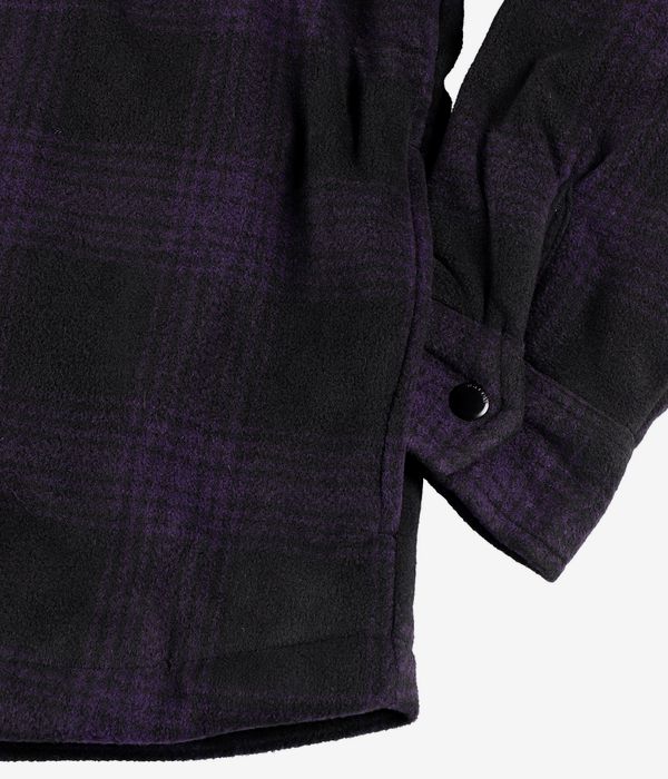 Volcom Bowered Fleece Shirt Giacca (dark purple)