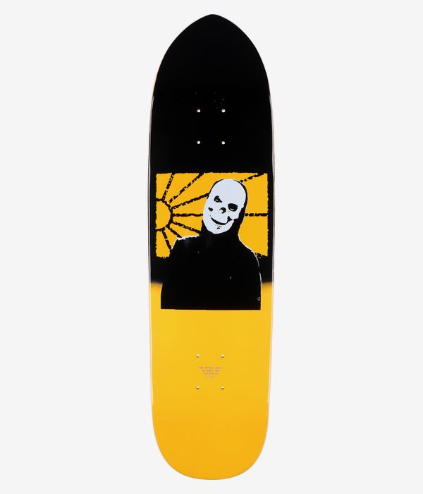 RASSVET | PACCBET Remar 8.5" Skateboard Deck (black yellow)