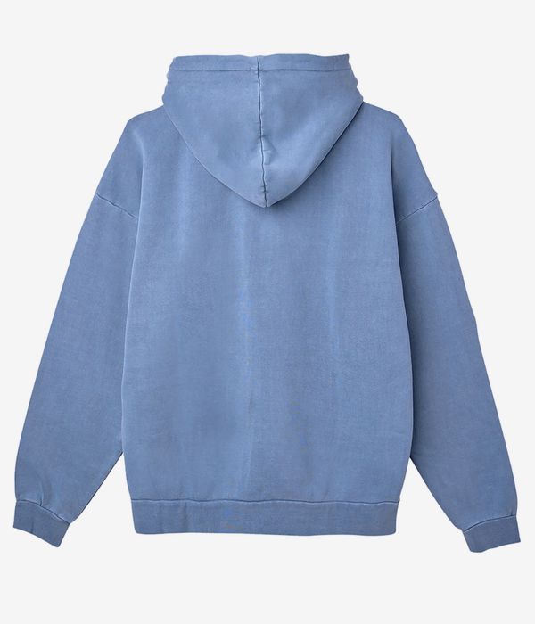 Obey Lowercase Pigment Zip-Hoodie (pigment coronet blue)