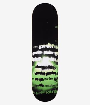 Garden Wells 8.375" Skateboard Deck (black green)