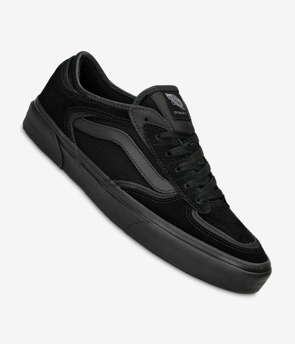Shop Vans Rowley Classic Suede Shoes (black) online | skatedeluxe