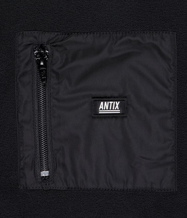 Antix Fleece Gilet (black)