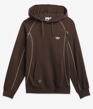 adidas Shmoo FW sweat à capuche (dark brown core white)