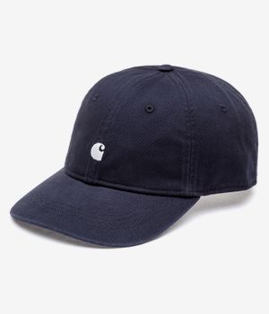 Carhartt WIP Madison Logo Cap (dark navy white)