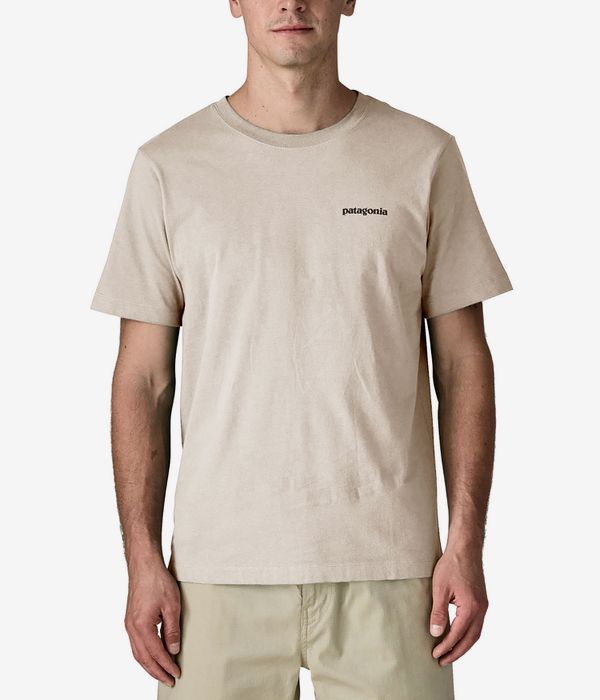 Patagonia P-6 Logo T-Shirt (undyed natural)