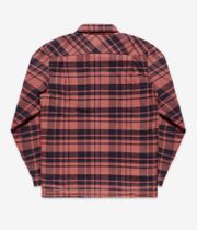 Patagonia Insulated Organic Cotton Fjord Flannel Chaqueta (ice caps burl red)