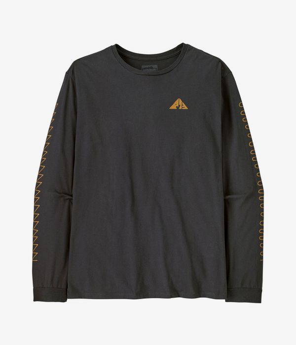 Patagonia Driftways Organic Camiseta de manga larga (ink black)