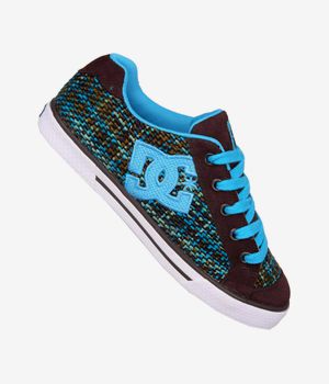 DC Chelsea Schuh women (dark chocolate turquoise)