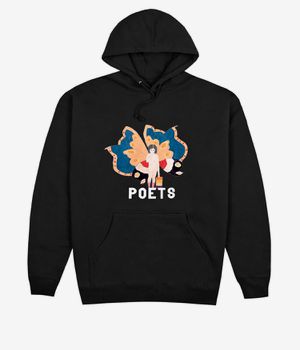 POETS Butterfly Girl sweat à capuche (black)