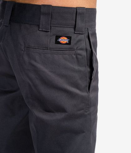 Dickies Slim Straight Work Shorts Charcoal Grey Buy At Skatedeluxe