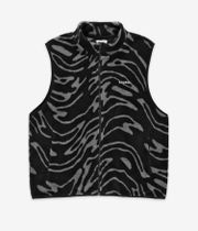 Anuell Majesty Fleece Vest (black grey)