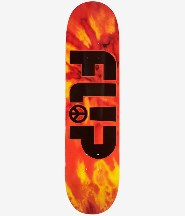 Flip Team Odyssey Peace 8" Planche de skateboard (orange)