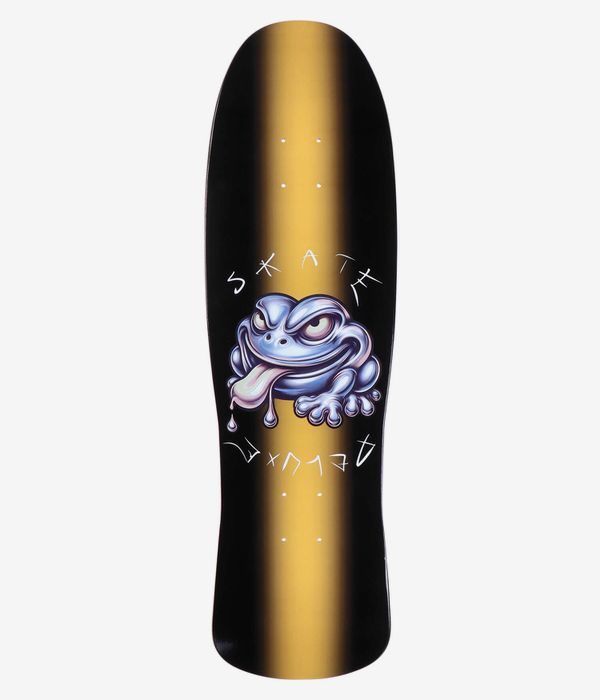 skatedeluxe Toad Rocket Shape 9" Skateboard Deck (orange)