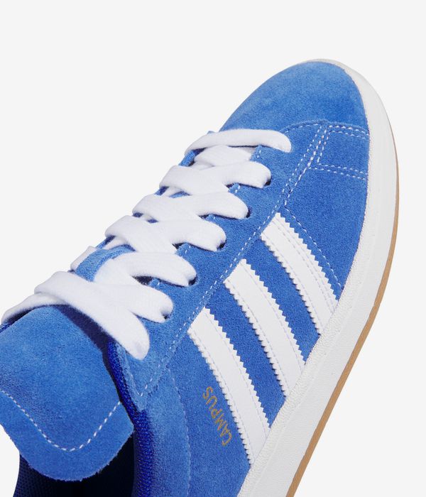 adidas Skateboarding Campus ADV Shoes (royal blue white gold)