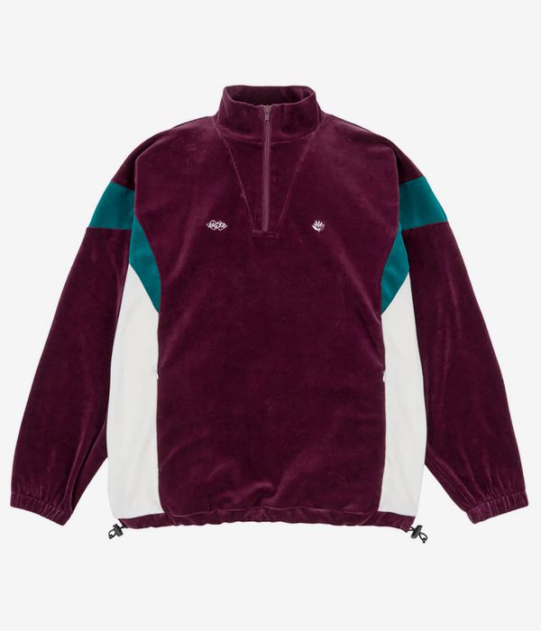 Magenta Retro Highneck Sweatshirt (purple)