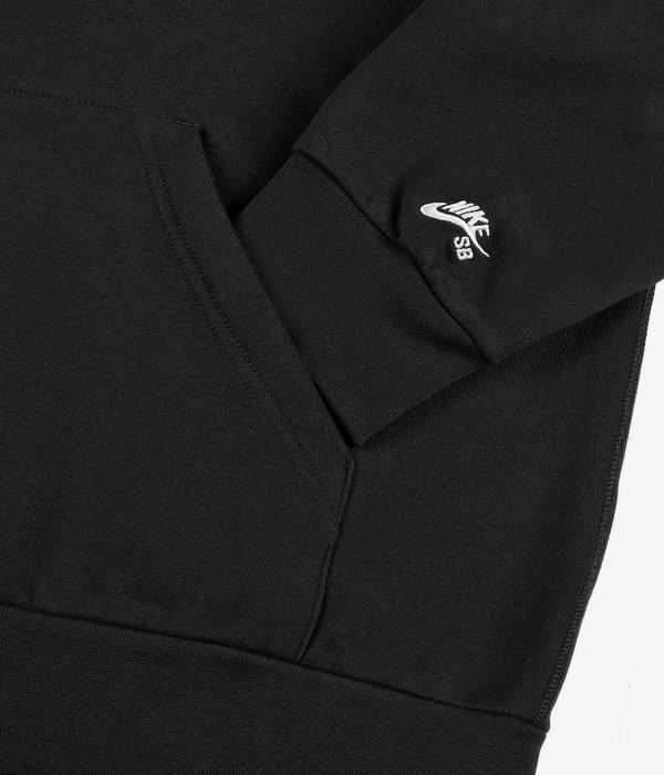 Nike SB Logo Zip-Hoodie (black)