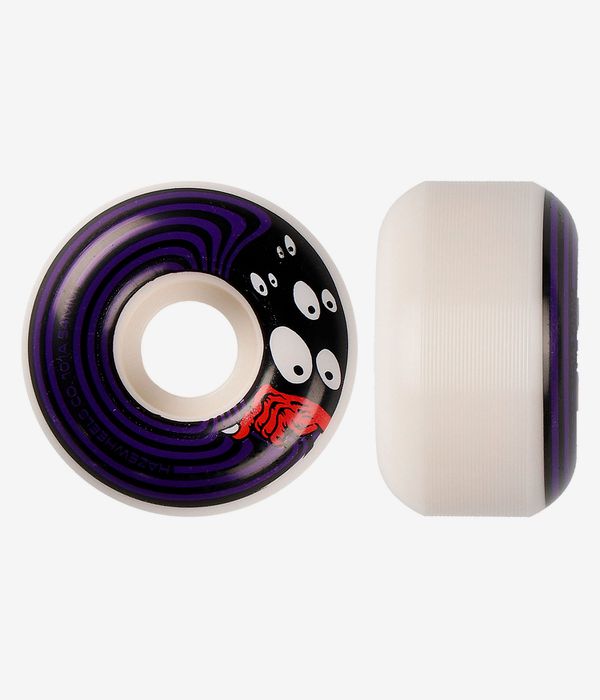 Haze Sneak Wielen (white purple) 54mm 101A 4 Pack