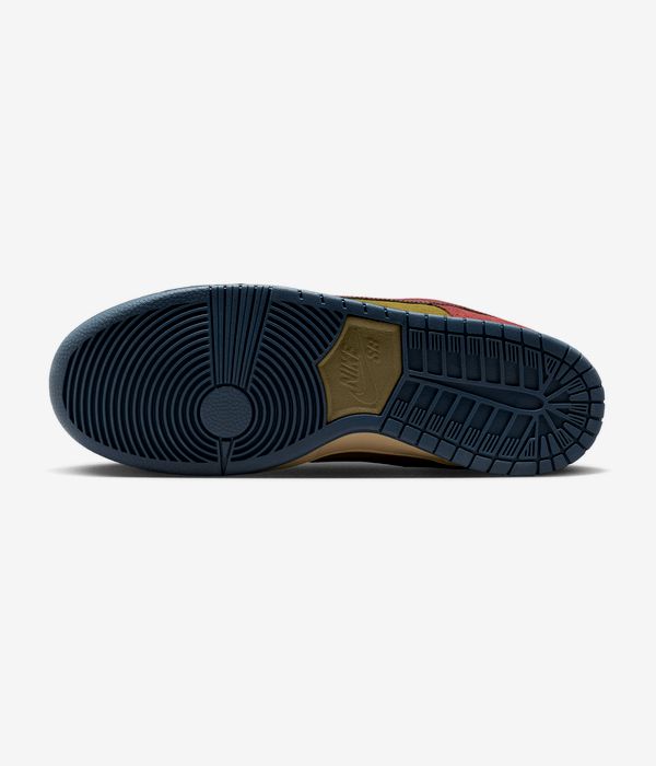 Nike SB Dunk Low Pro Shoes (dark team red burgundy crush oli)