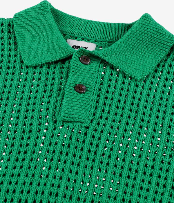 Shop Obey Kody Polo-Shirt (green) online | skatedeluxe