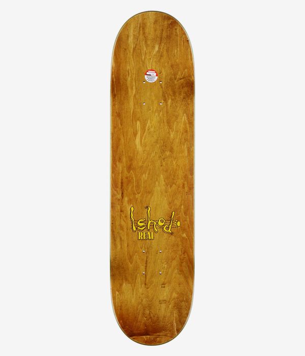 Real Ishod Rude Twin Tail 8.25" Skateboard Deck (yellow)