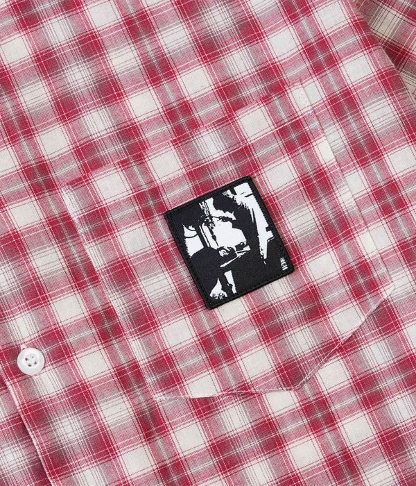 Come Sundown Brain Power Plaid Camisa (red)