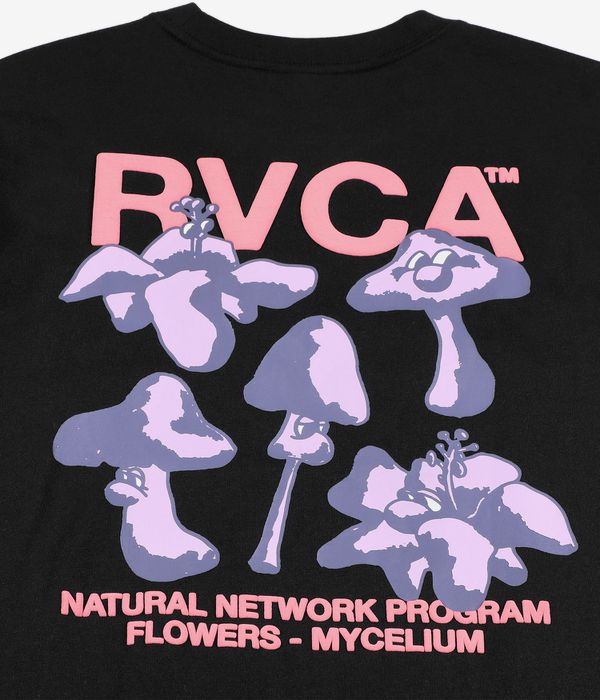 RVCA Natural Network T-Shirt (black)