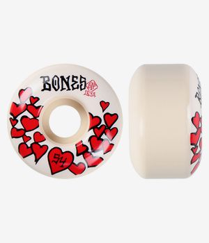 Bones STF Love V4 Roues (white red) 54mm 103A 4 Pack