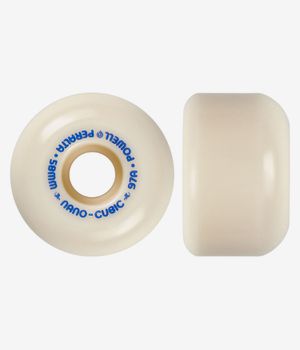 Powell-Peralta Dragons Nano Cubic Asymmetrical Offset Wielen (offwhite) 58 mm 97A 4 Pack